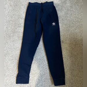 Navy Adidas Fleece Jogger size S